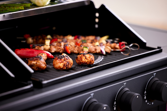 Kombigrill Gasol/Kol 3 + 1 brännare Grillexpert
